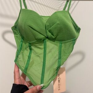 Green Women's NEW Sparky Corset